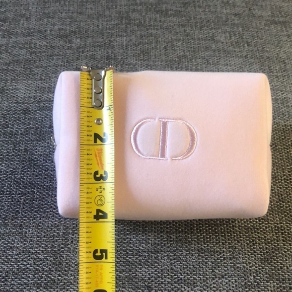 DIOR Beauty Makeup Logo Small Luxury Pouch Gift Light Pink Authentic Barbie - Picture 15 of 16